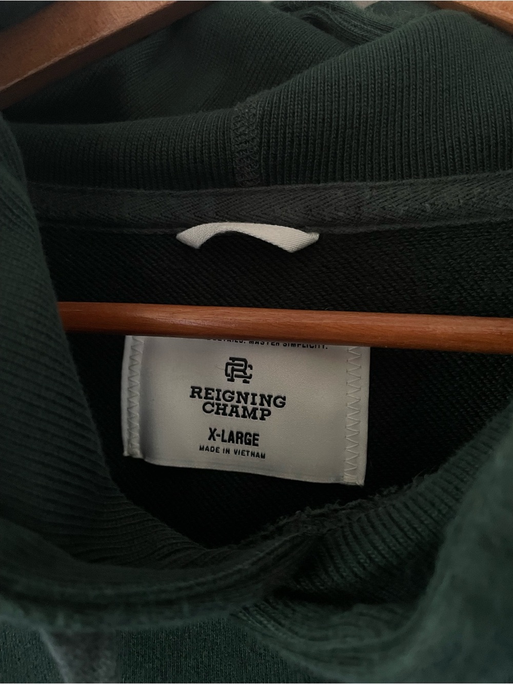 Reigning Champ Forest Green Hoodie - Picture 5 of 11